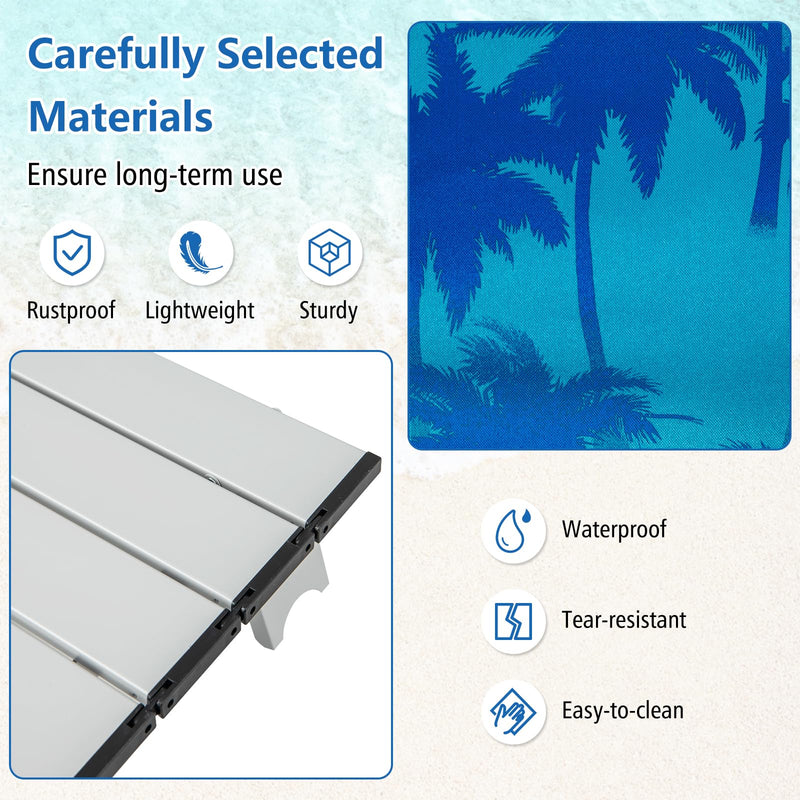 Load image into Gallery viewer, Goplus Folding Backpack Beach Chairs for Adults with 5 Positions Head Pillow & Cooler Bag