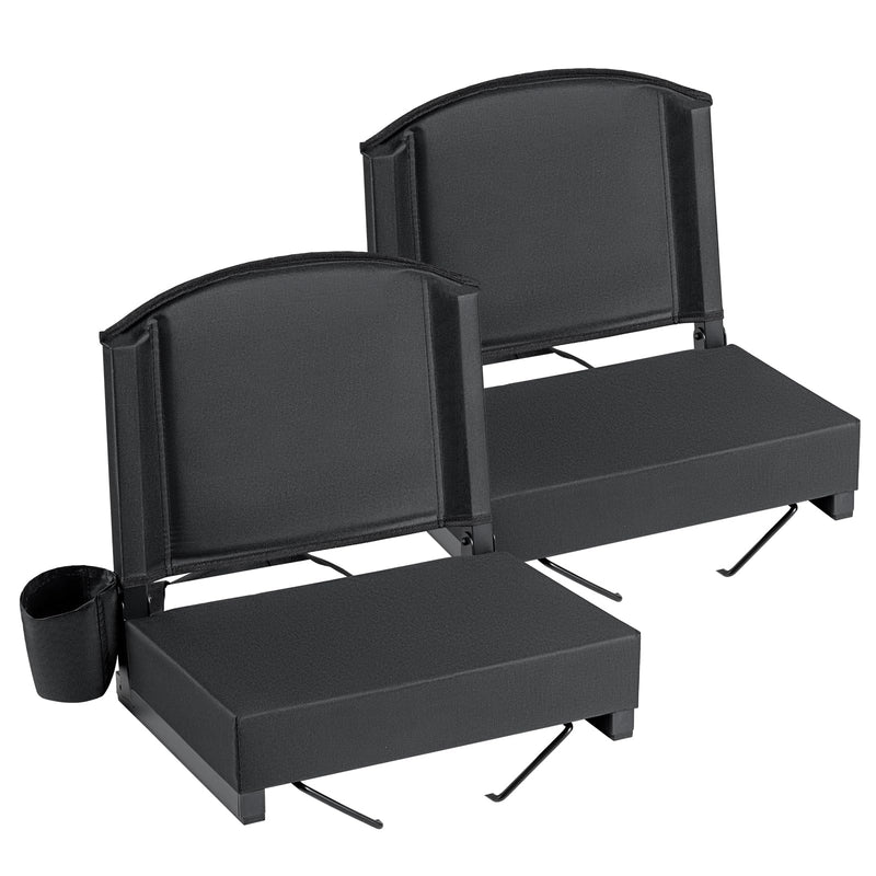 Load image into Gallery viewer, Goplus Stadium Seats with Back Support Suitable for Sports Events