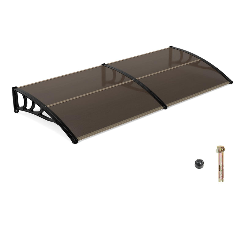 Load image into Gallery viewer, Goplus 39” x 30” Window Door Awning with Rain Snow Sunlight & UV Protection for Door Entrance