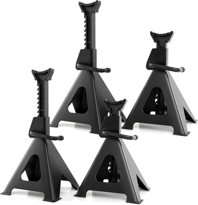 Load image into Gallery viewer, Goplus 6 Ton (13,000 lbs) Capacity Jack Stands, Heavy Duty Metal Car Lifting Stands with 14”-23” Adjustable Height, Self-Locking Floor Jack Stands