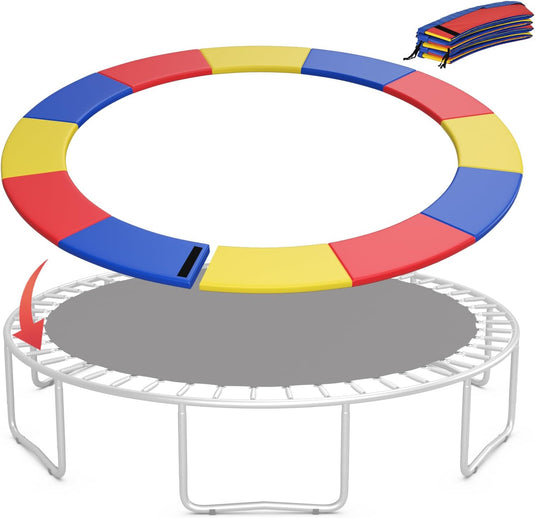 Goplus Trampoline Pad Replacement No Holes for Poles