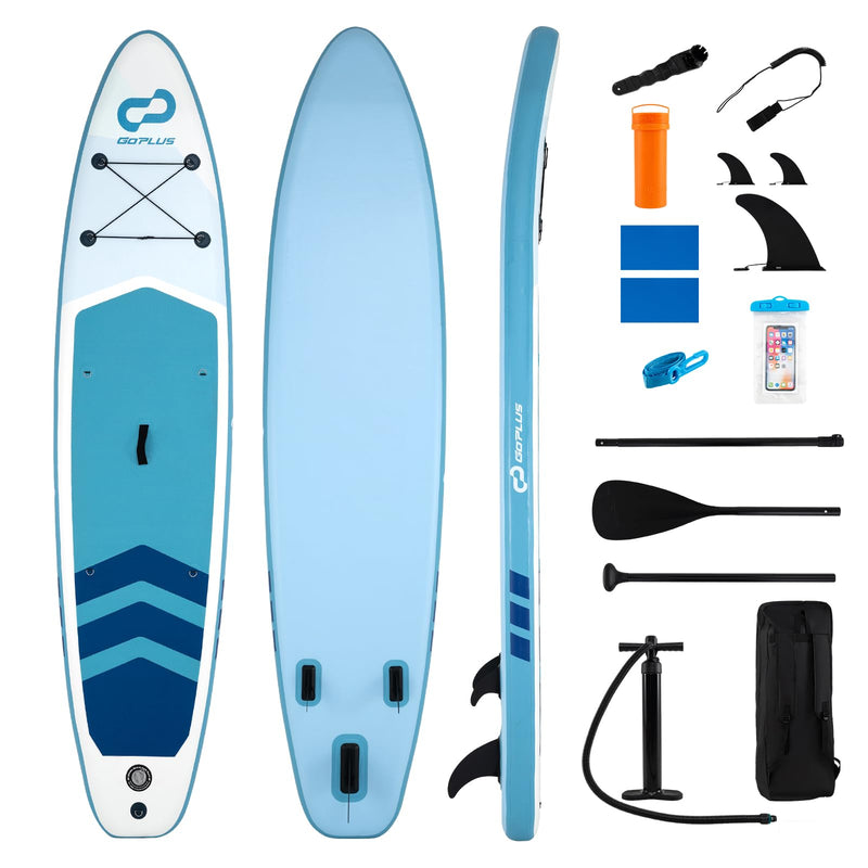 Load image into Gallery viewer, Goplus 11FT Inflatable Stand Up Paddle Board with Accessory Pack