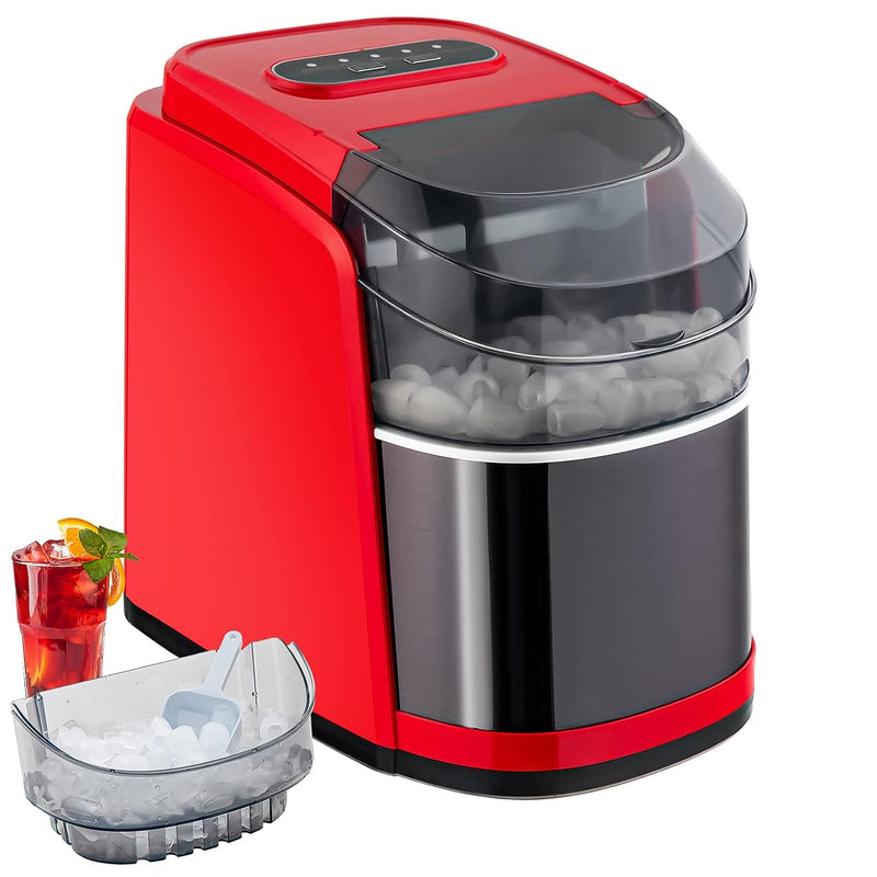 Load image into Gallery viewer, Countertop Ice Maker, 26.5 LBS/24H, 9 Cubes in 6 Mins, S/L Size, Self-Cleaning Function