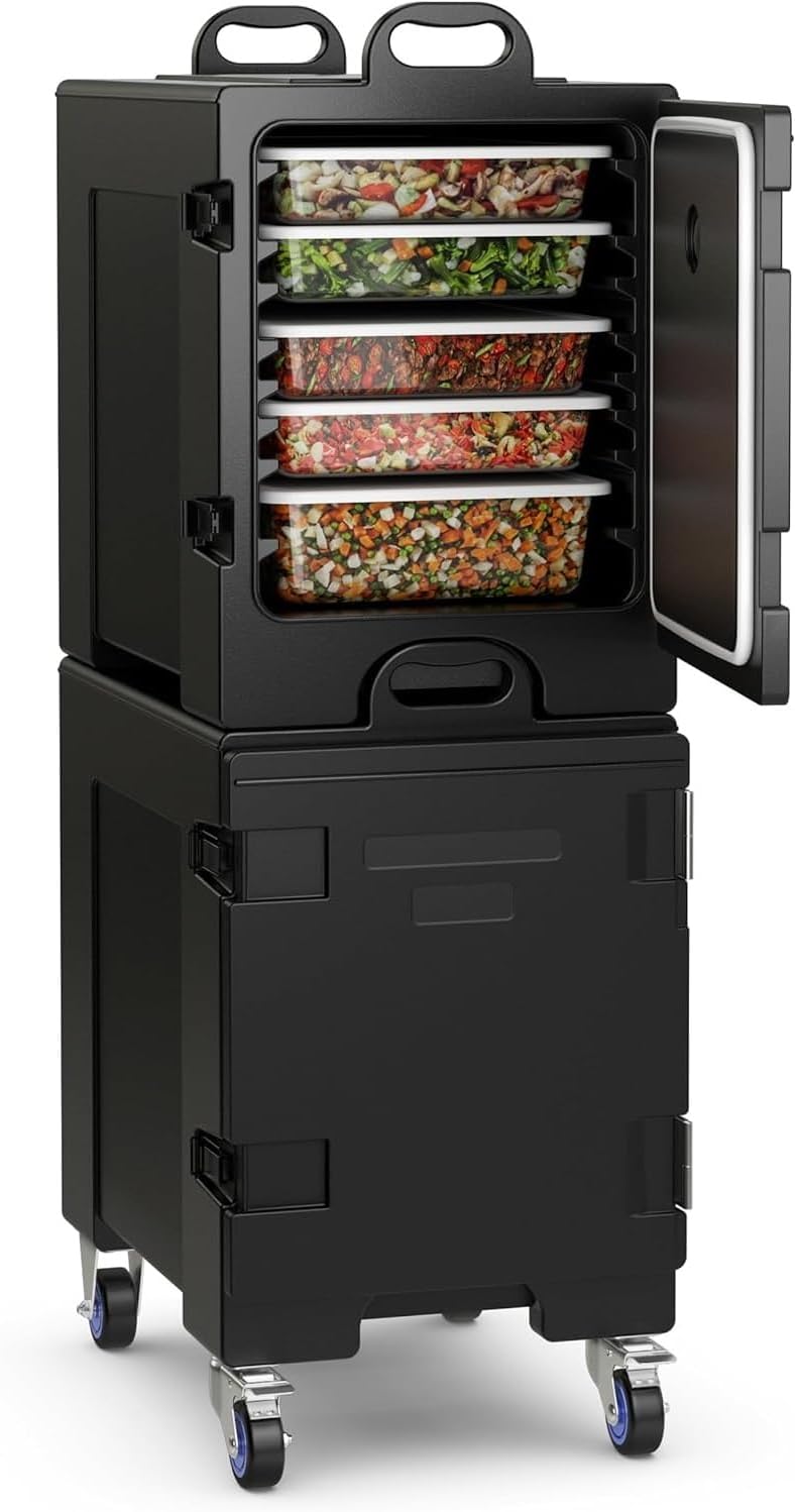 Load image into Gallery viewer, Goplus Insulated Food Pan Carrier for 5 Full-size Pans