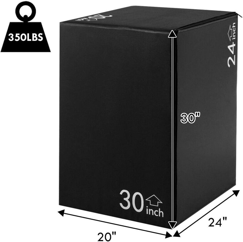 Load image into Gallery viewer, Goplus 3 in 1 High Density Foam Plyometric Jump Box