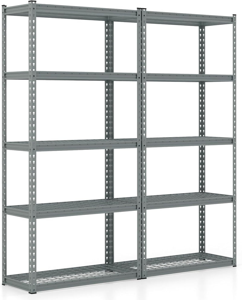 Load image into Gallery viewer, Goplus 5-Tier Metal Shelving Unit