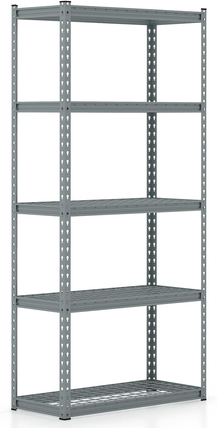 Load image into Gallery viewer, Goplus 5-Tier Metal Shelving Unit