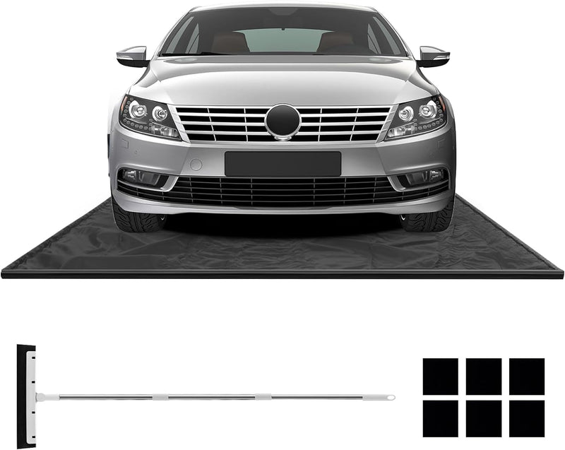 Load image into Gallery viewer, Goplus Garage Floor Mat, 22’ x 9’ Garage Mat for Under Car, Waterproof Protection from Snow Rain Mud