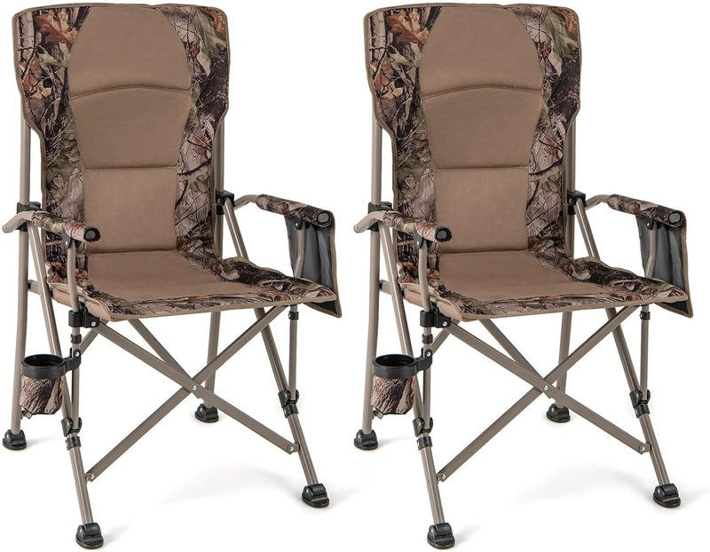 Load image into Gallery viewer, Goplus 400 LBS Support Lawn Chair with Armrests with Covers