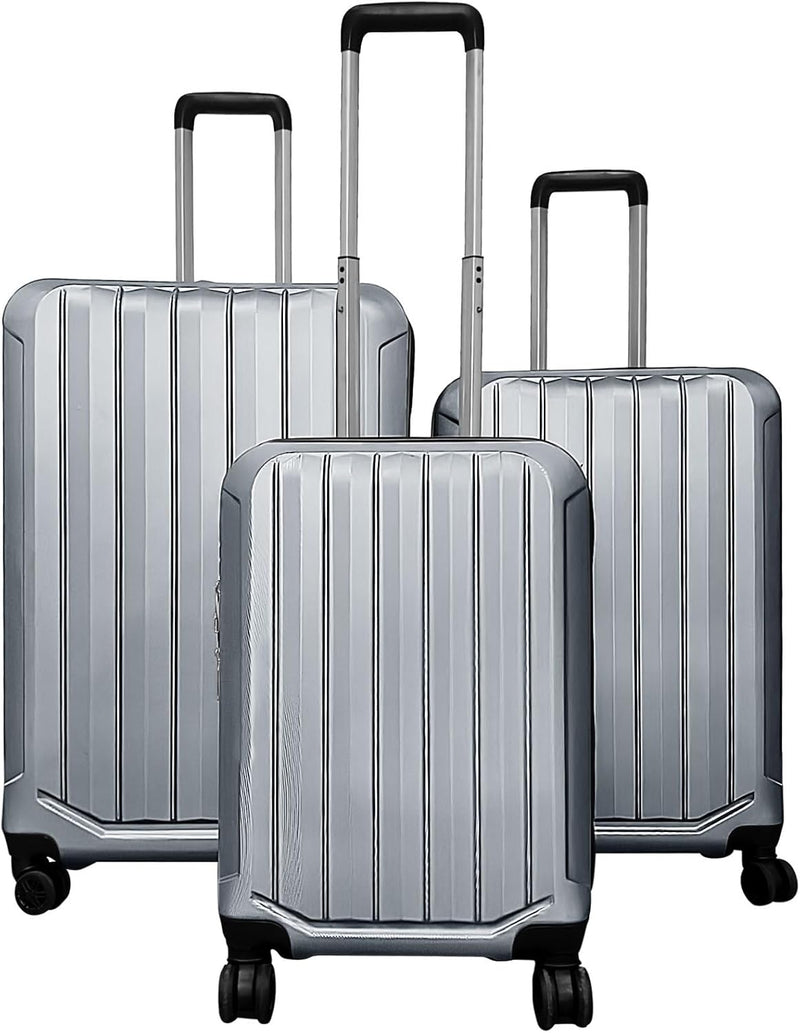 Load image into Gallery viewer, Goplus 20/24/28 Inch Lightweight Hardshell Suitcases with 360° Spinner Wheels(3 Piece Vertical Stripe)