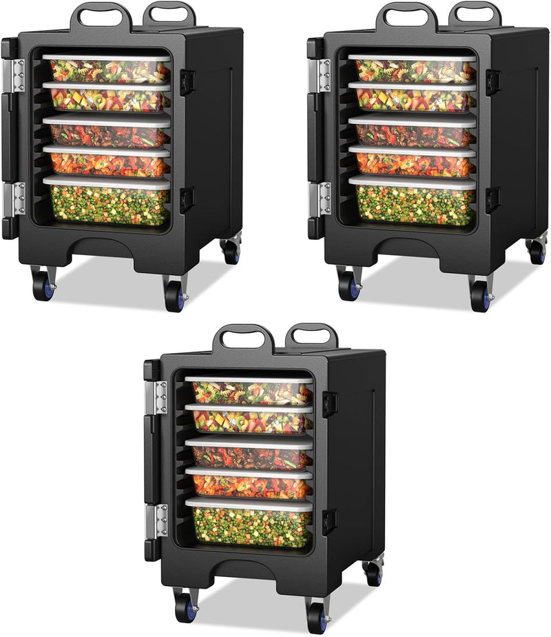 Load image into Gallery viewer, Goplus Insulated Food Pan Carrier for 5 Full-size Pans