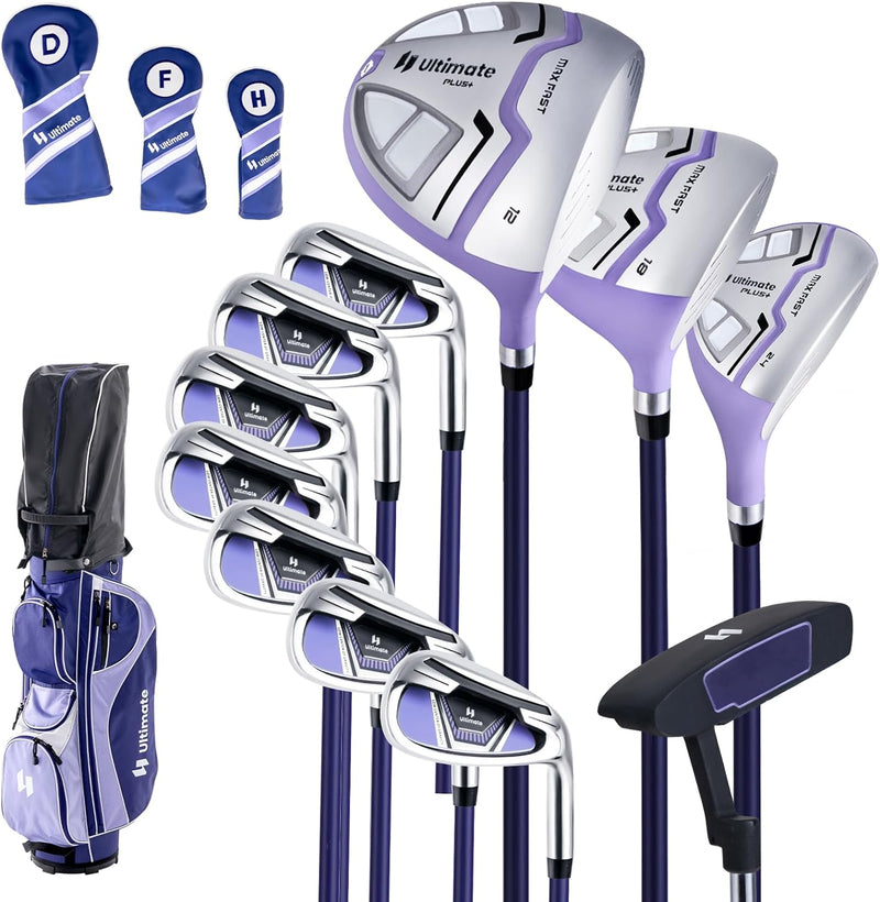 Load image into Gallery viewer, Goplus Complete Golf Club Set for Women, 11 PCS Right Handed Golf Clubs with 460CC