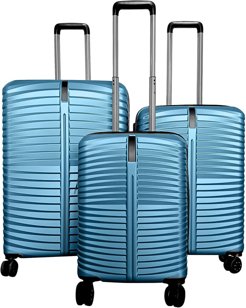Load image into Gallery viewer, Goplus 20/24/28 Inch Lightweight Hardshell Suitcases with 360° Spinner Wheels (3 Piece Pin Stripe)