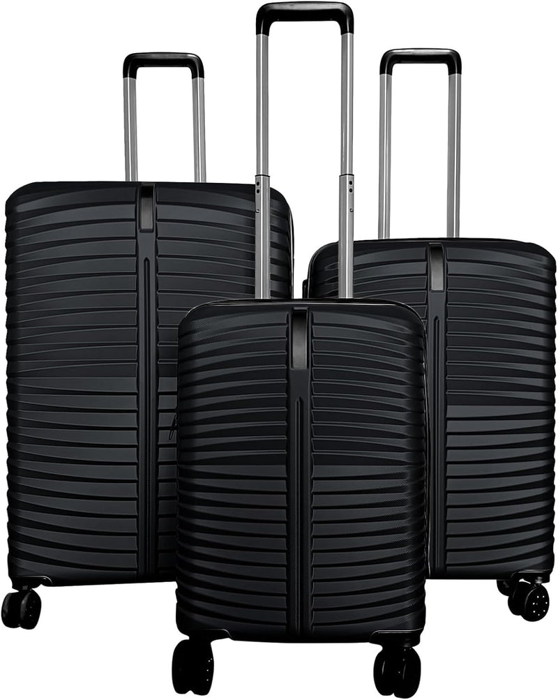 Load image into Gallery viewer, Goplus 20/24/28 Inch Lightweight Hardshell Suitcases with 360° Spinner Wheels (3 Piece Pin Stripe)