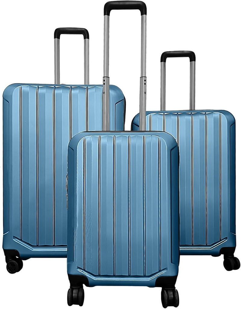 Load image into Gallery viewer, Goplus 20/24/28 Inch Lightweight Hardshell Suitcases with 360° Spinner Wheels(3 Piece Vertical Stripe)