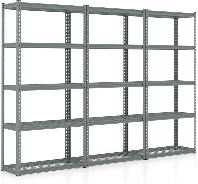 Load image into Gallery viewer, Goplus 5-Tier Metal Shelving Unit