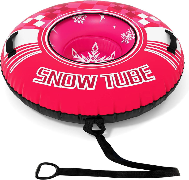 Load image into Gallery viewer, Goplus 42" Heavy-Duty Snow Sledding Tube with Detachable Tow Strap Thickened Bottom
