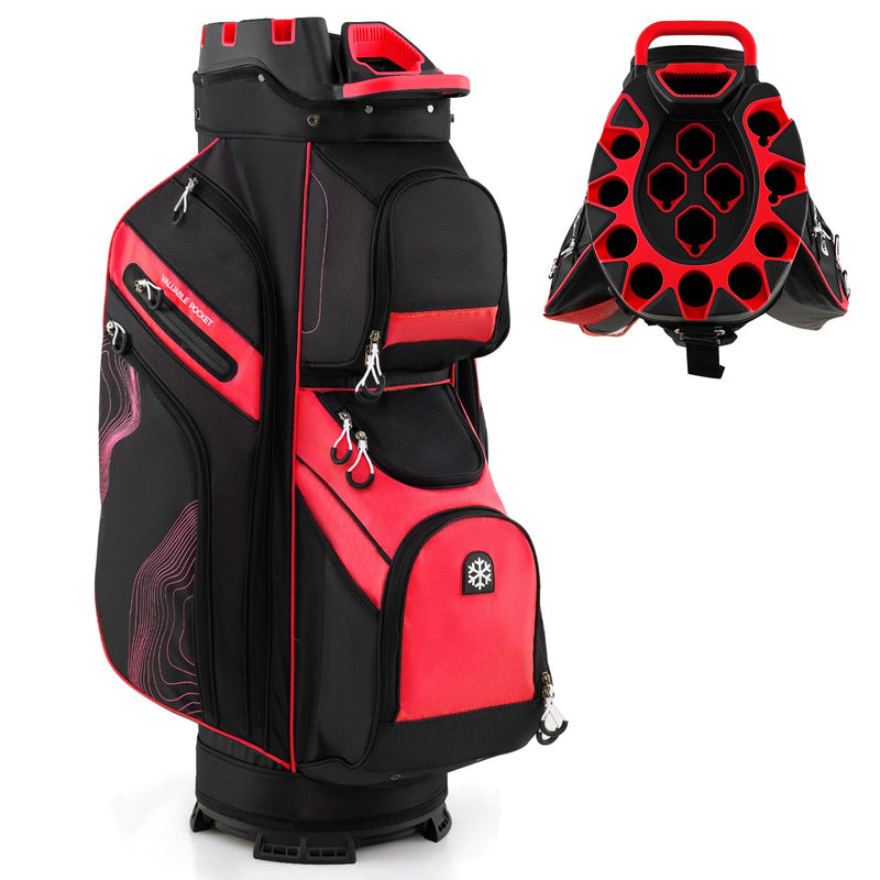 Load image into Gallery viewer, Goplus Lightweight Molded Lock Top Golf Club Bag w/14-Way Full Length Organizer Dividers