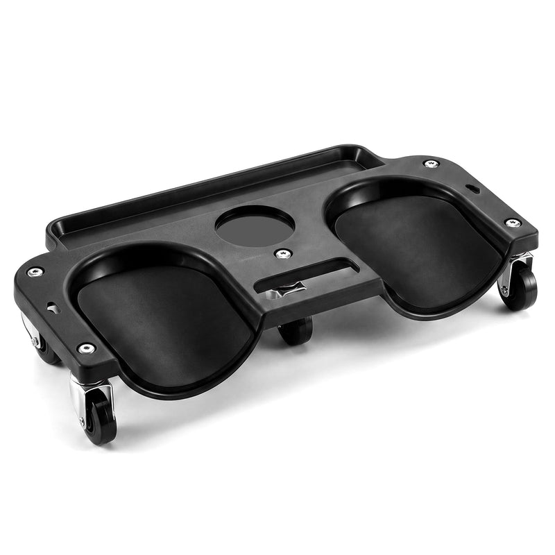 Load image into Gallery viewer, Goplus Rolling Knee Creeper with 360° Swivel Casters | Lightweight Kneeling Pads w/Foam Cushions & Built-in Tool Trays
