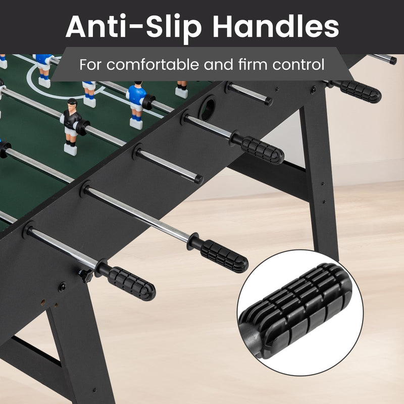 Load image into Gallery viewer, Goplus 48" Folding Foosball Table Full Competition Size Soccer Table for Adults Family Night