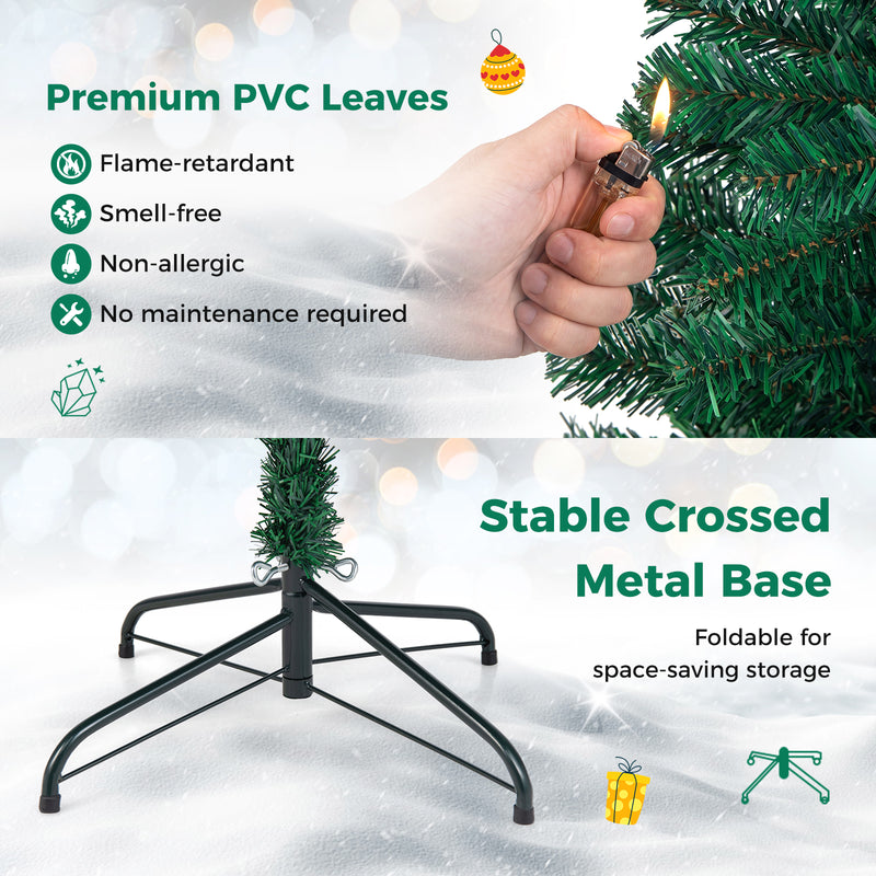 Load image into Gallery viewer, Artificial Christmas Tree with Solid Metal Stand