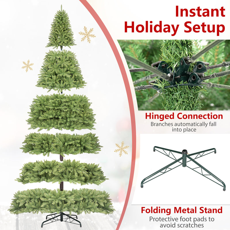 Load image into Gallery viewer, Goplus 12ft Artificial Spruce Fir Christmas Tree with 7794 Full Branch Tips