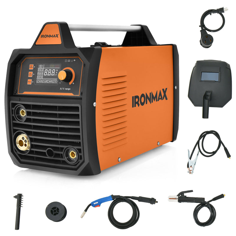 Load image into Gallery viewer, Goplus 110/220V Stick Welder, 3 in 1 MIG/TIG/MMA 160 Amp Digital Inverter IGBT Welding Machine w/LCD Display