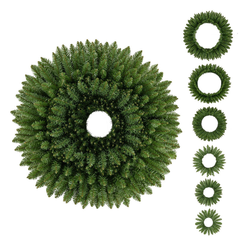 Load image into Gallery viewer, Goplus 6 PCS Nesting Christmas Wreaths Set with sizes 30" 24" 20" 18" 16" 14"
