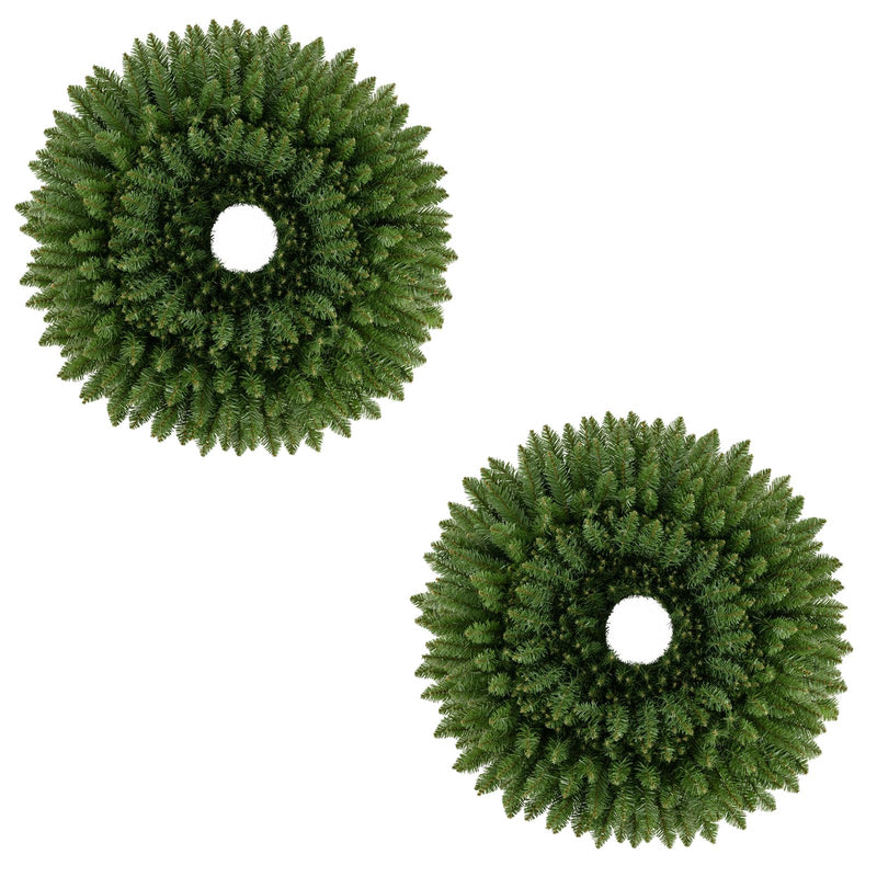 Load image into Gallery viewer, Goplus 6 PCS Nesting Christmas Wreaths Set with sizes 30" 24" 20" 18" 16" 14"