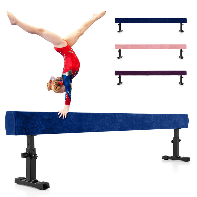Load image into Gallery viewer, Goplus 7.5FT High and Low Gymnastics Beam with 3 Heights