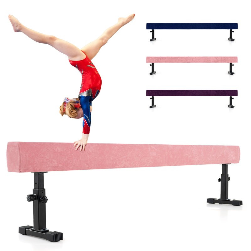 Load image into Gallery viewer, Goplus 7.5FT High and Low Gymnastics Beam with 3 Heights