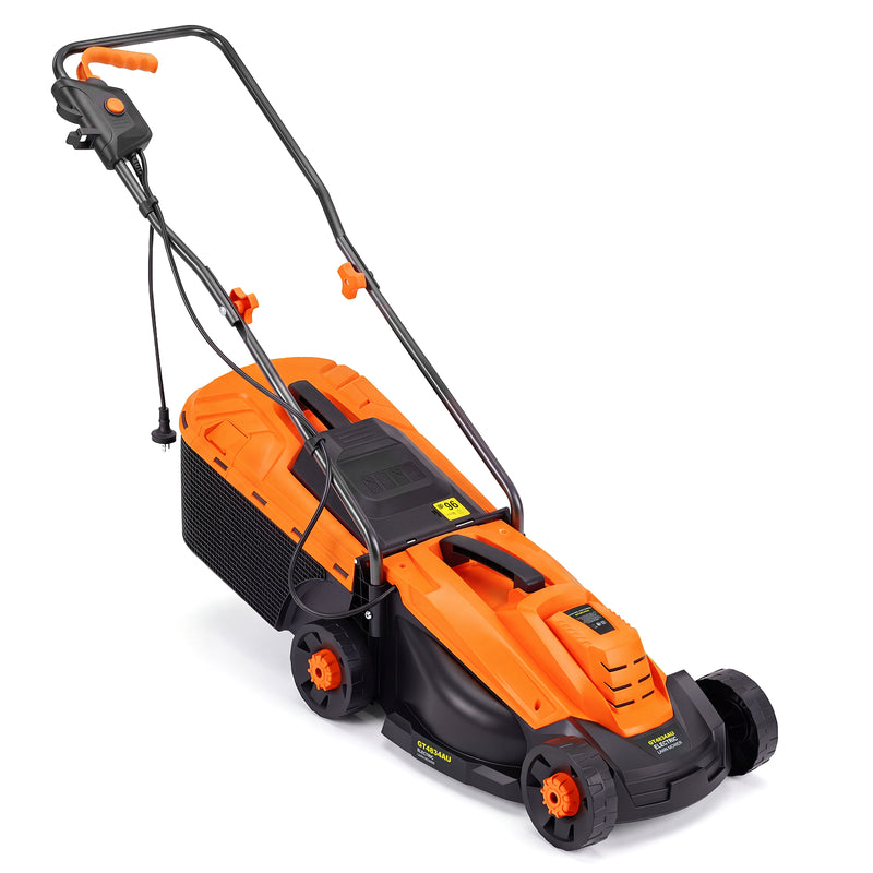 Load image into Gallery viewer, Goplus Electric Lawn Mower, 2-in-1 Versatile Corded Lawn Mower, 10 AMP Motor, 13" Cutting Deck