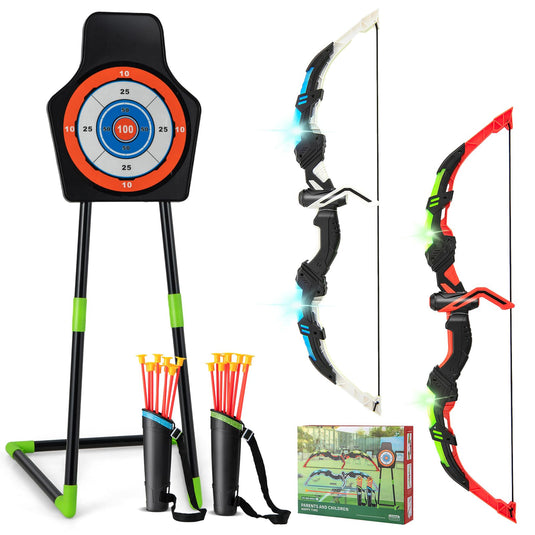 Goplus 2 Pack Bow and Arrow Set for Kids