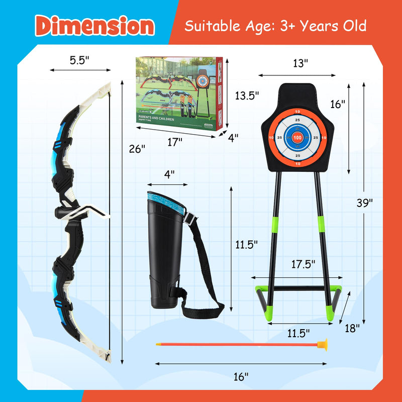 Load image into Gallery viewer, Goplus 2 Pack Bow and Arrow Set for Kids