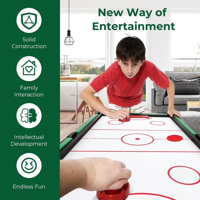 Load image into Gallery viewer, Goplus 4-in-1 Combination Game Table, Multi Game Table Set with Soccer, Air Hockey, Billiards, Table Tennis