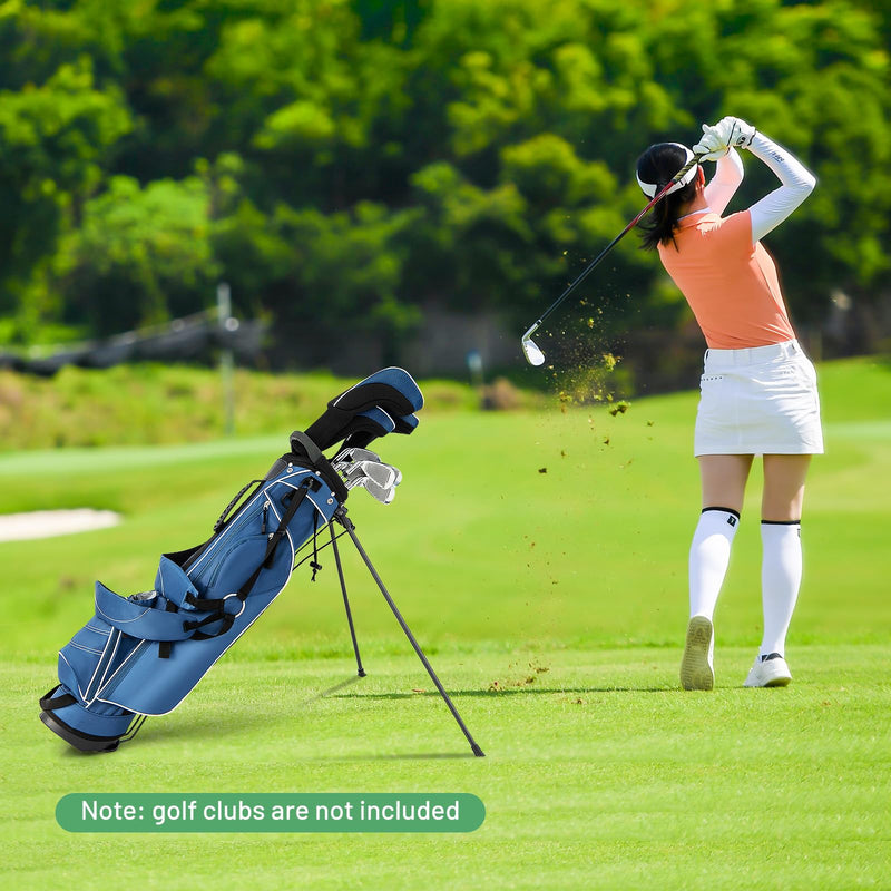 Load image into Gallery viewer, Goplus Golf Stand Bag, Lightweight Golf Club Bag with 4 Way Top Dividers