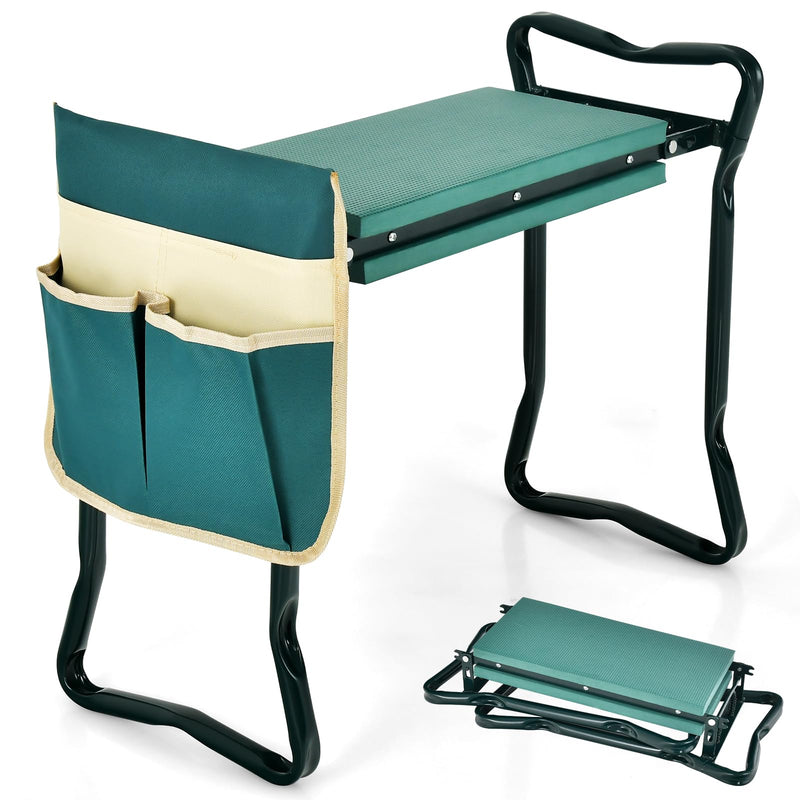 Load image into Gallery viewer, Folding Garden Kneeler Bench Heavy Duty Gardener Kneeling Pad Cushion