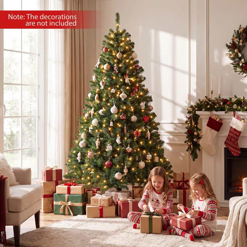 Load image into Gallery viewer, Goplus 6 ft Smart Pre-Lit Christmas Tree with Remote & APP Home Office Decoration