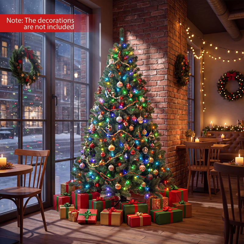 Load image into Gallery viewer, Goplus 6 ft Smart Pre-Lit Christmas Tree with Remote & APP Home Office Decoration