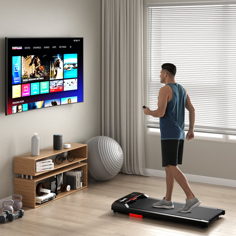 Load image into Gallery viewer, Goplus Walking Pad, 2.5HP 340LBS Capacity Under Desk Treadmill with Remote Control