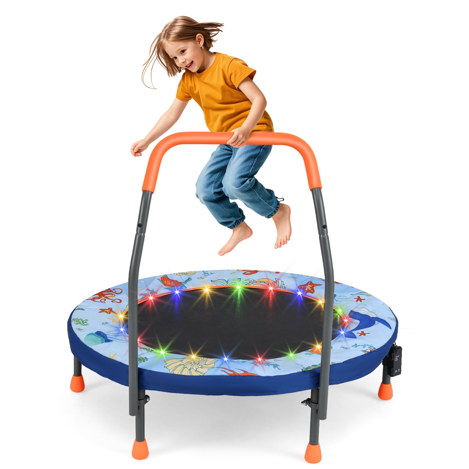 Goplus 36'' Foldable Toddler Trampoline for Kids – GoplusUS