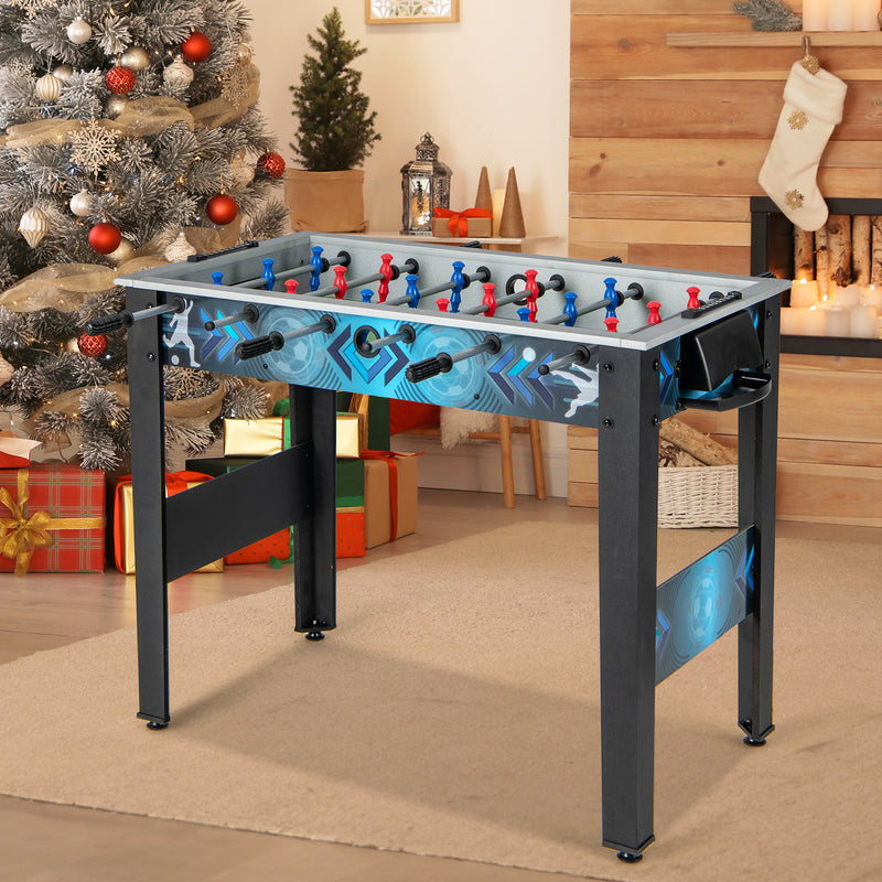 Load image into Gallery viewer, Goplus Foosball Table, Freestanding Soccer Table Game with 2 Footballs