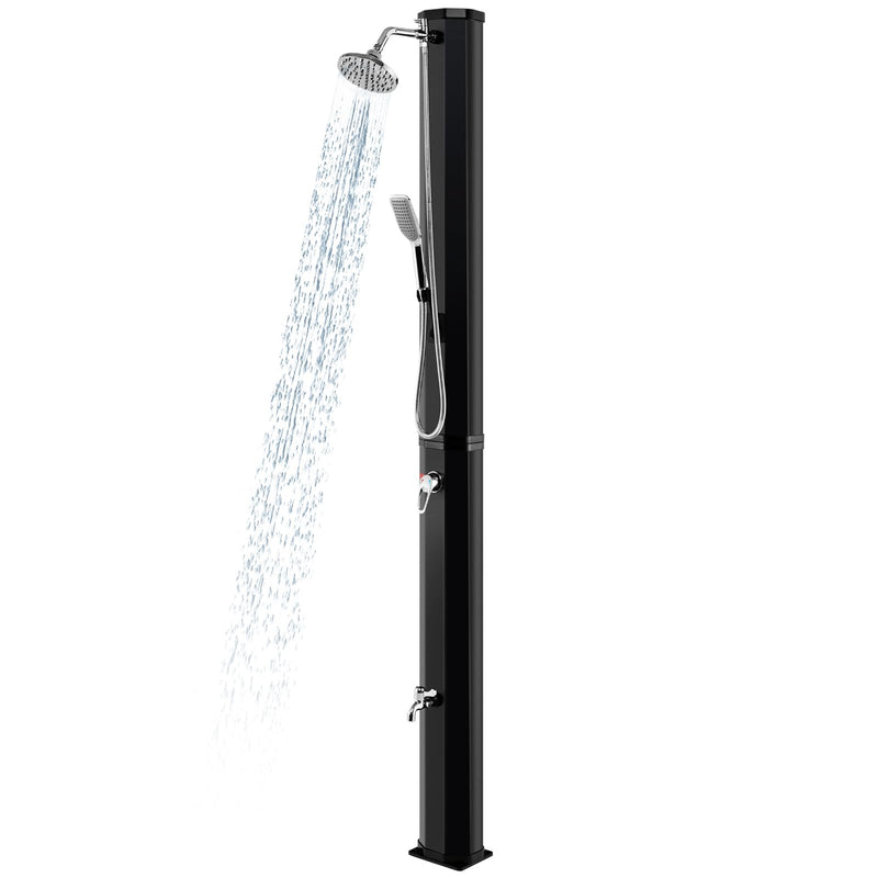 Load image into Gallery viewer, Goplus 9.3 Gallon Solar Heated Outdoor Shower