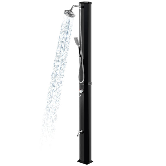 Goplus 9.3 Gallon Solar Heated Outdoor Shower