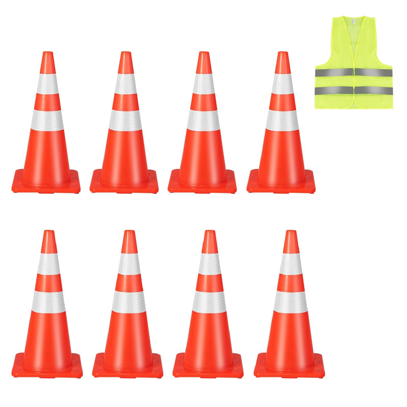 Load image into Gallery viewer, Goplus PVC Traffic Cones