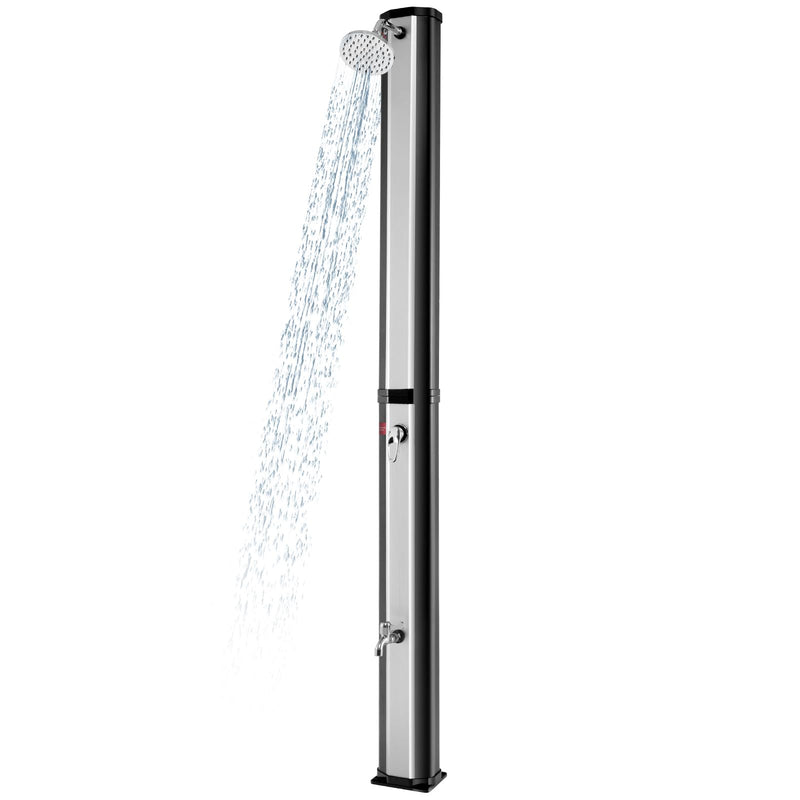 Load image into Gallery viewer, Goplus 9.3 Gallon Solar Heated Outdoor Shower