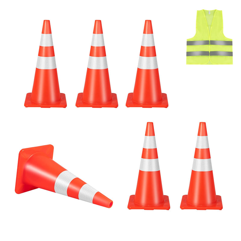 Load image into Gallery viewer, Goplus PVC Traffic Cones