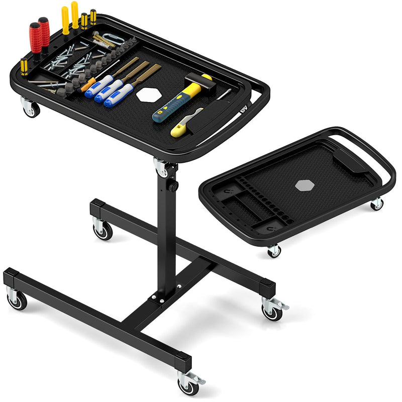 Load image into Gallery viewer, Goplus 31.5”-48.5” Height Adjustable Workbench with Detachable Part Tray