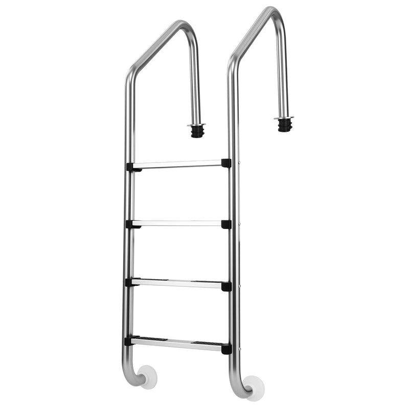 Load image into Gallery viewer, Goplus 4-Step Swimming Pool Ladder Heavy Duty Non-Slip Ladder