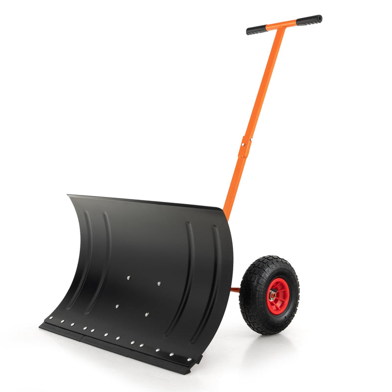 Load image into Gallery viewer, Goplus 29" Snow Shovel with Wheels